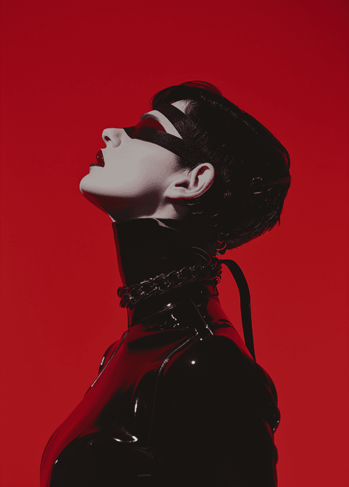 Crimson Allure: The Art of Submission