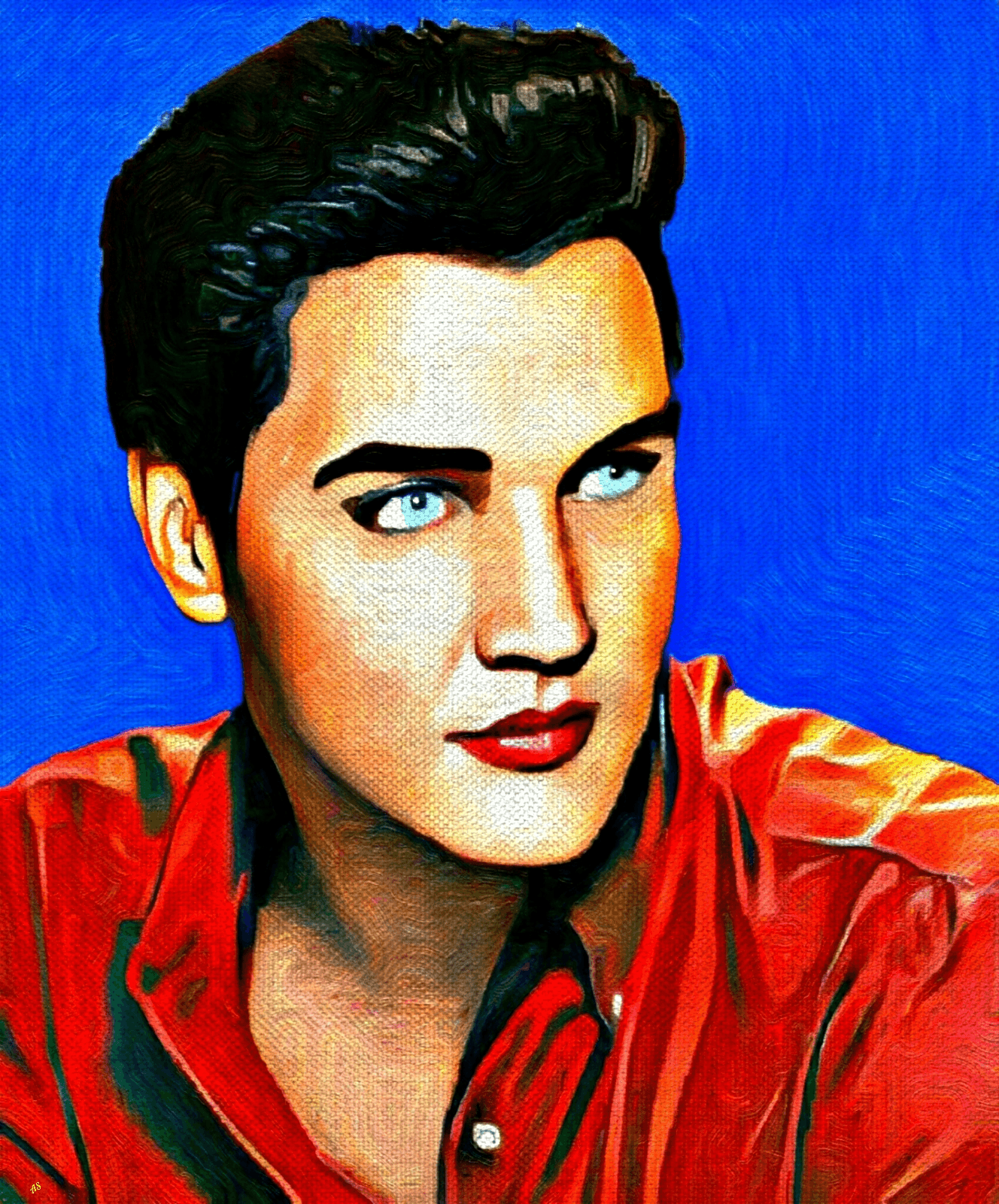 Elvis Presley Less Talk, Listen More PopArt ll 2023