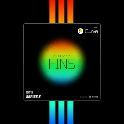 Curved Fins MBADGE