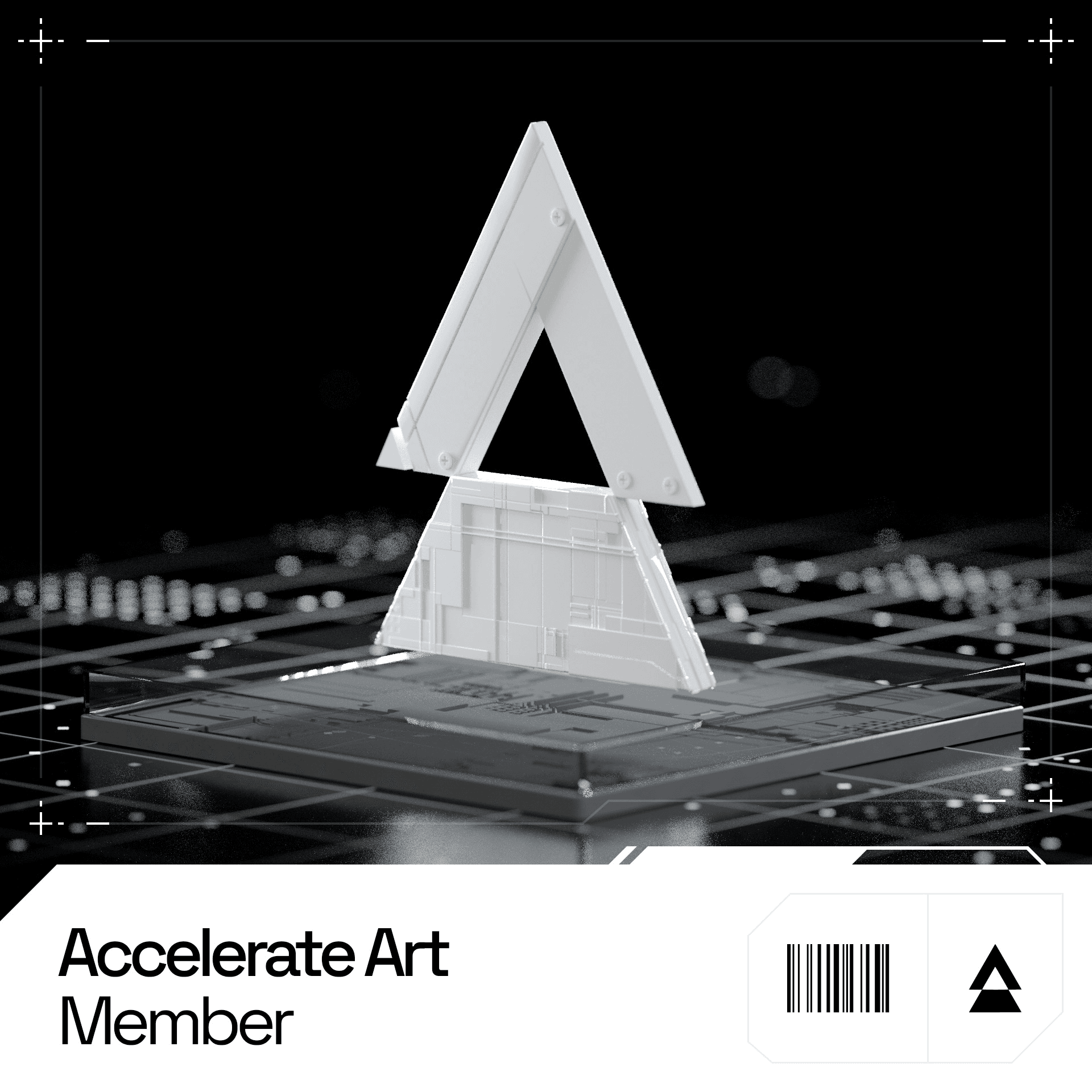 Accelerate Art Membership Badge