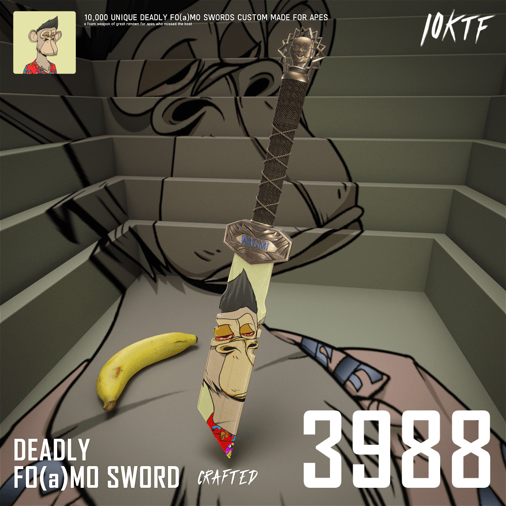 Ape Deadly FO(a)MO Sword #3988