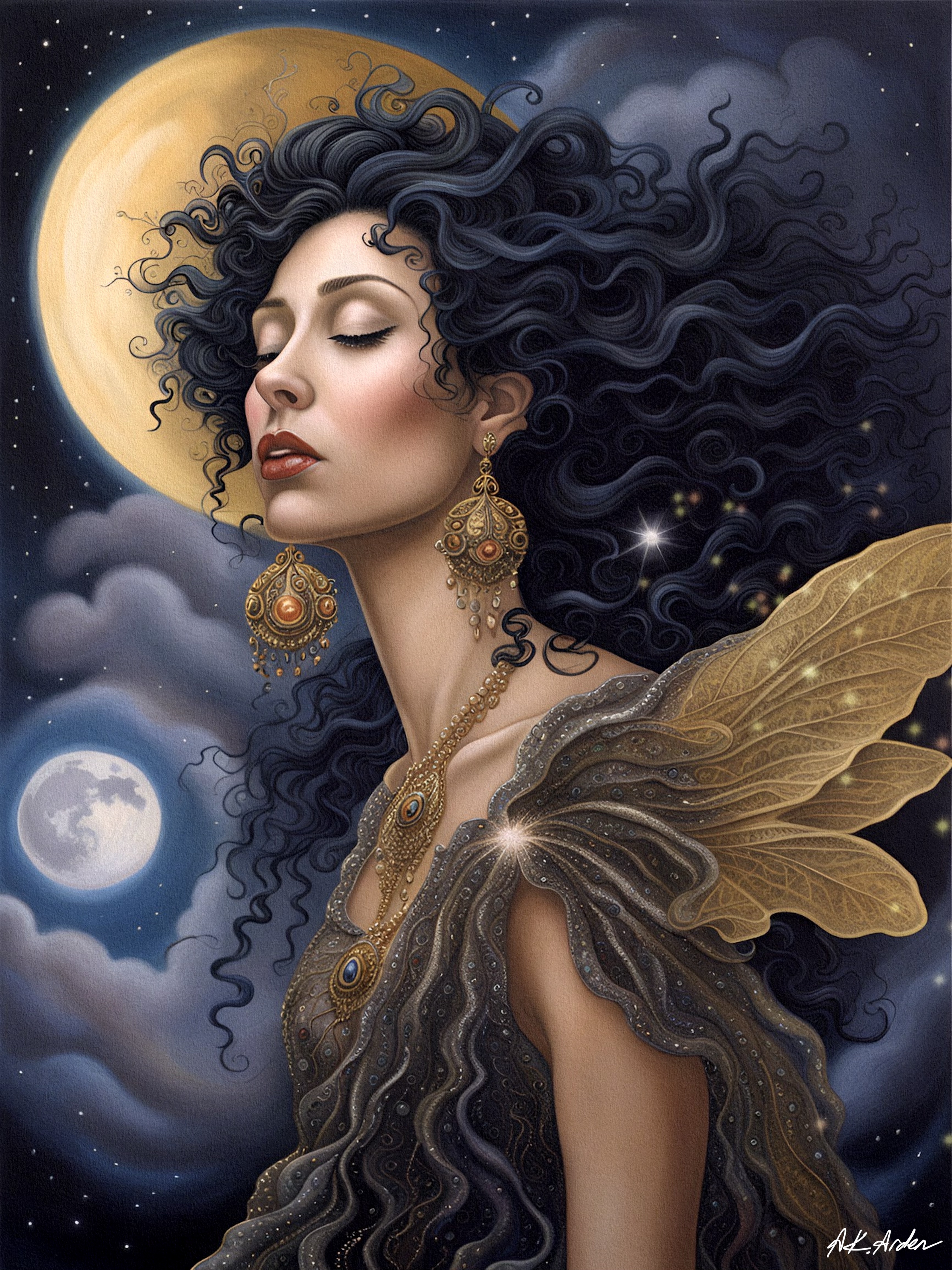 Mystic Moon Maidens - Morrigan Shadowglimmer