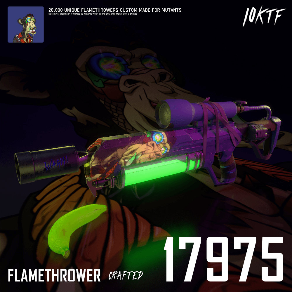 Mutant Flamethrower #17975