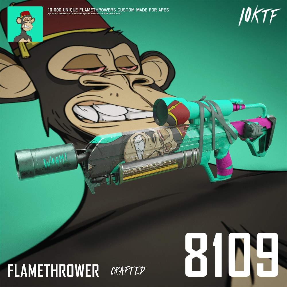 Ape Flamethrower #8109