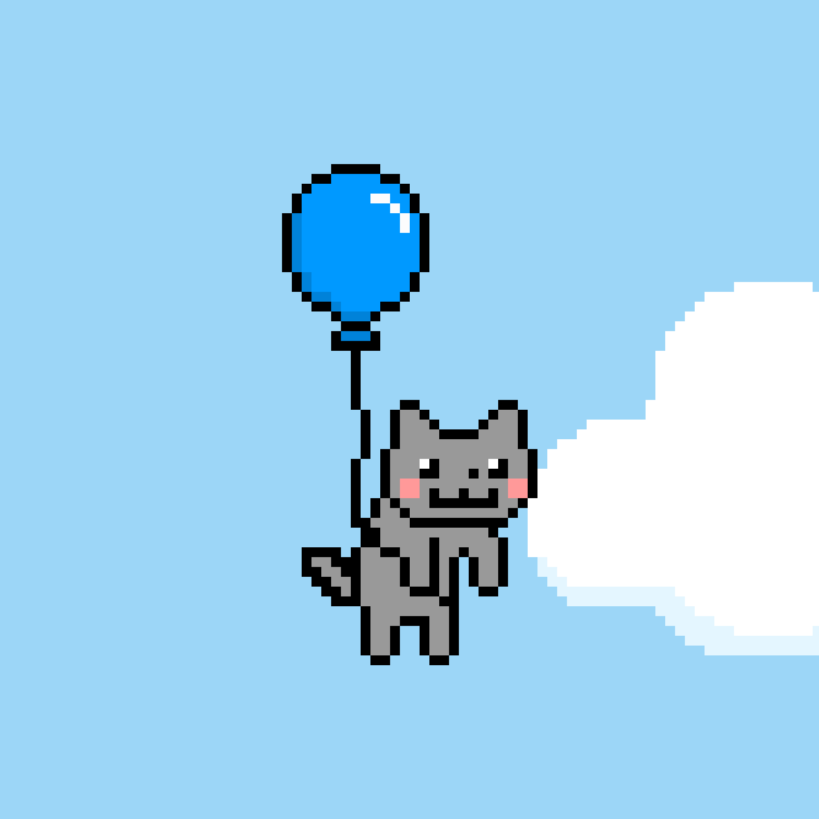 Blue Nyan Balloon