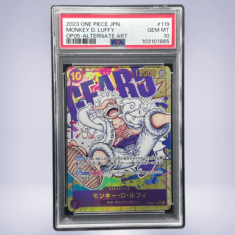 2023 ONE PIECE モンキー・D・ルフィ #119 PSA 10