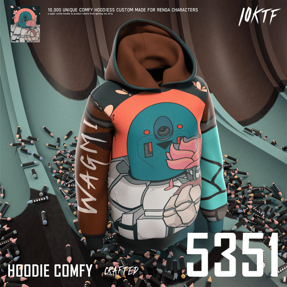RENGA Comfy Hoodie #5351