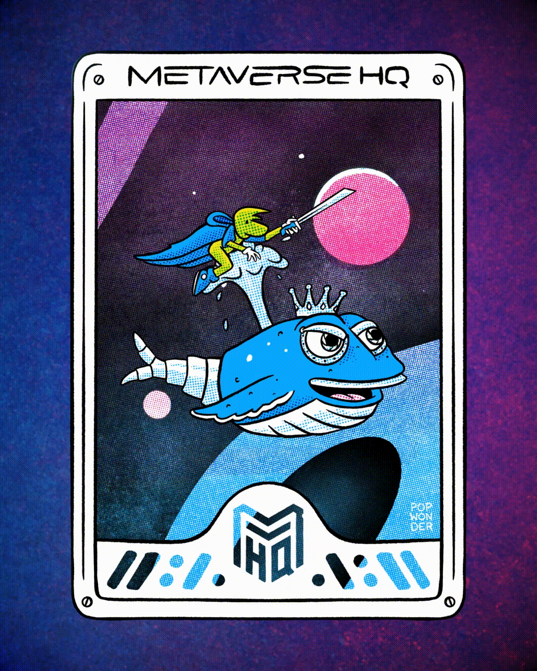 Metaverse HQ Whale Key #1401