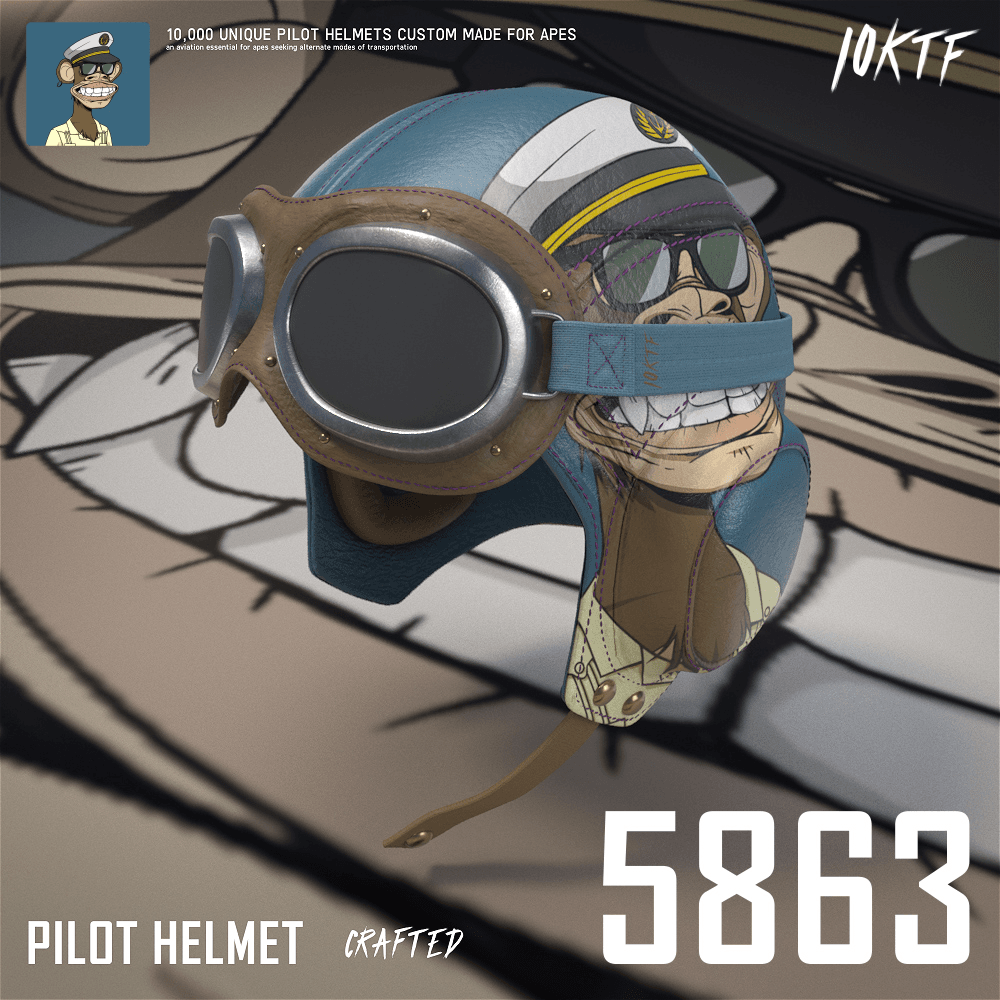 Ape Pilot Helmet #5863