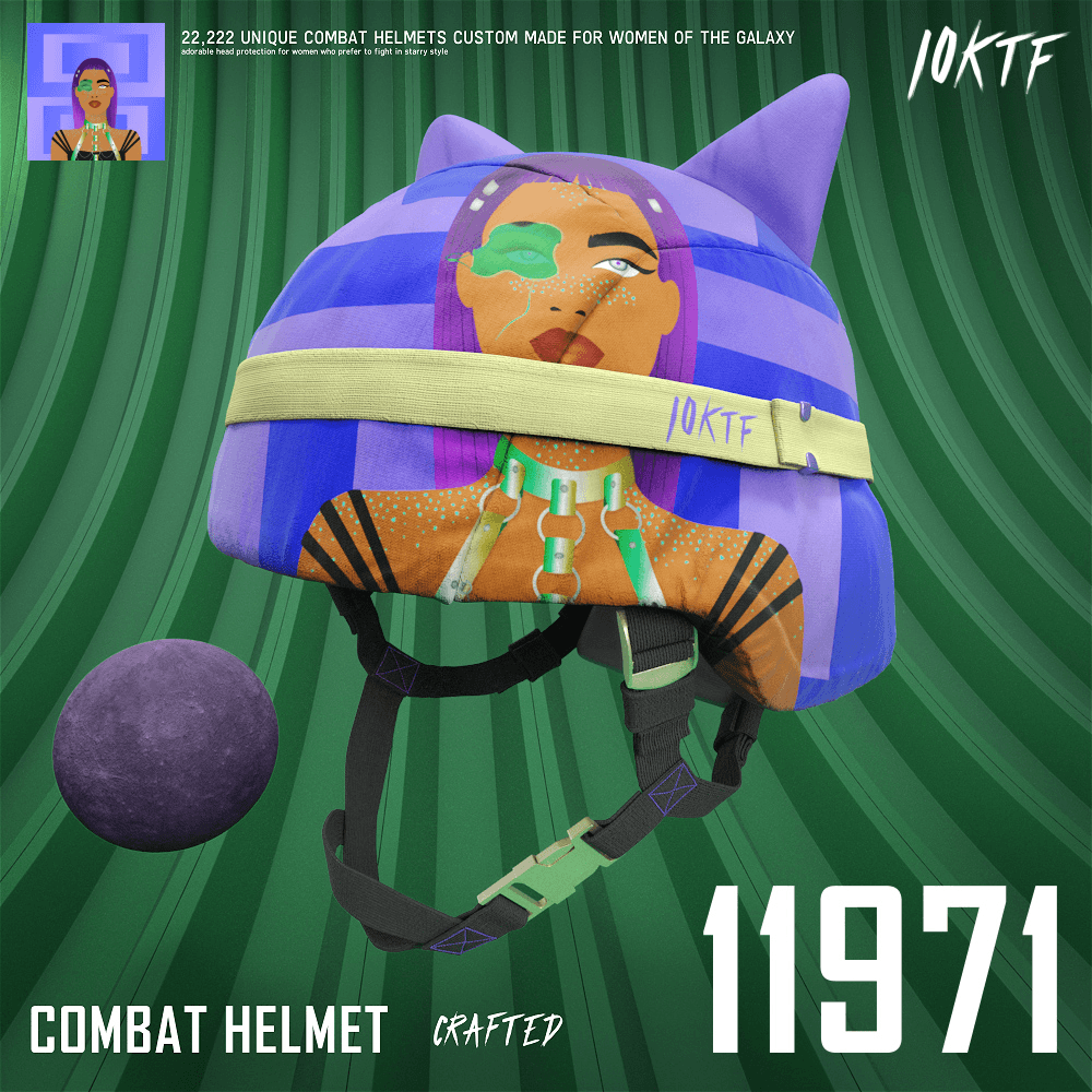 Galaxy Combat Helmet #11971