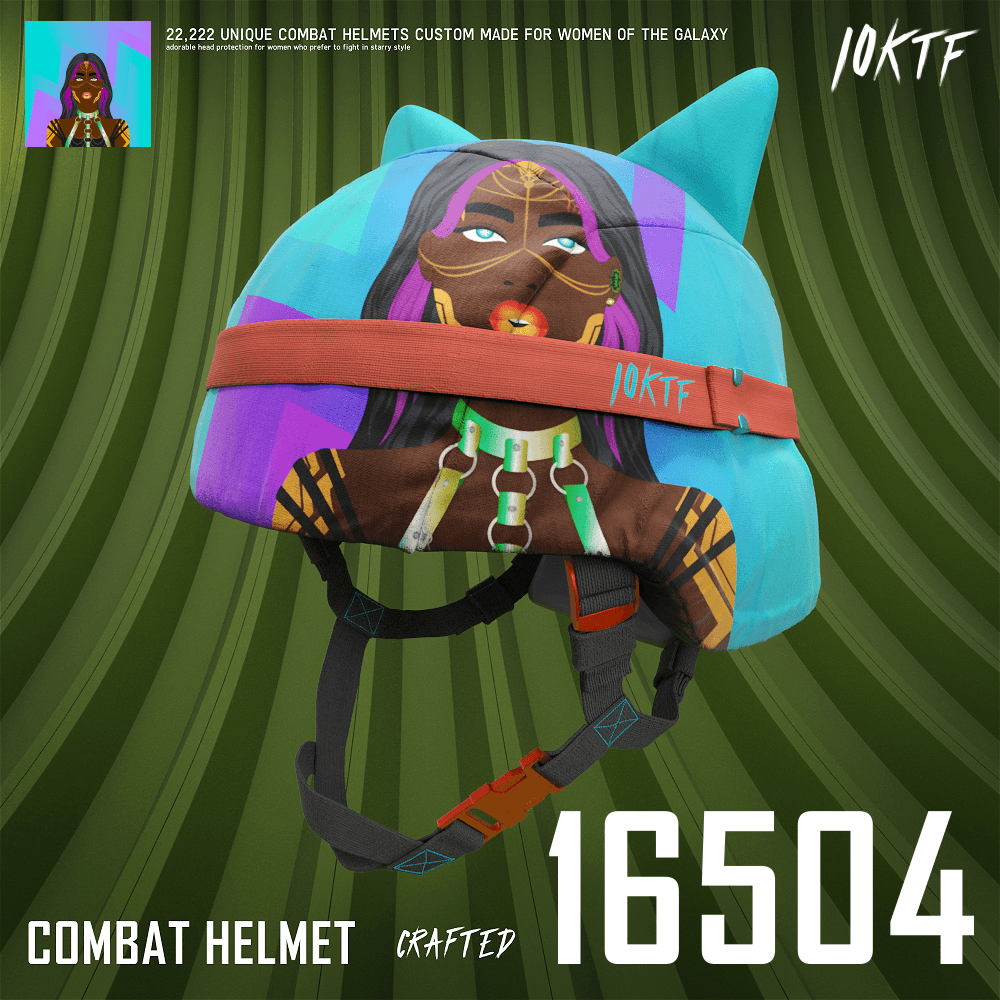 Galaxy Combat Helmet #16504