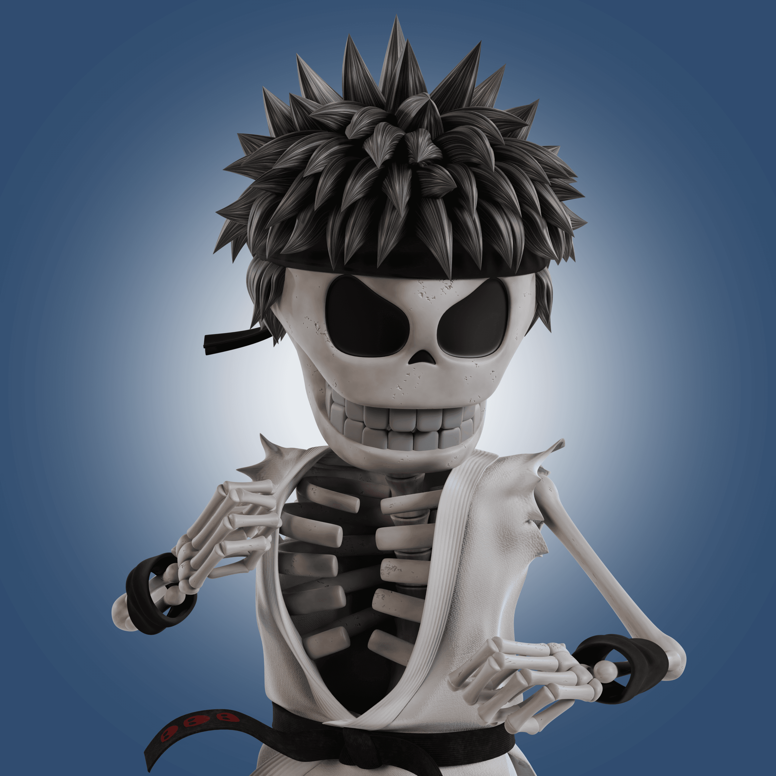 Skeleton Amulet #50