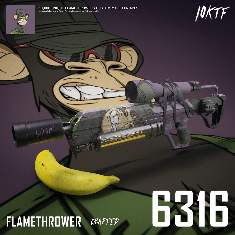 Ape Flamethrower #6316