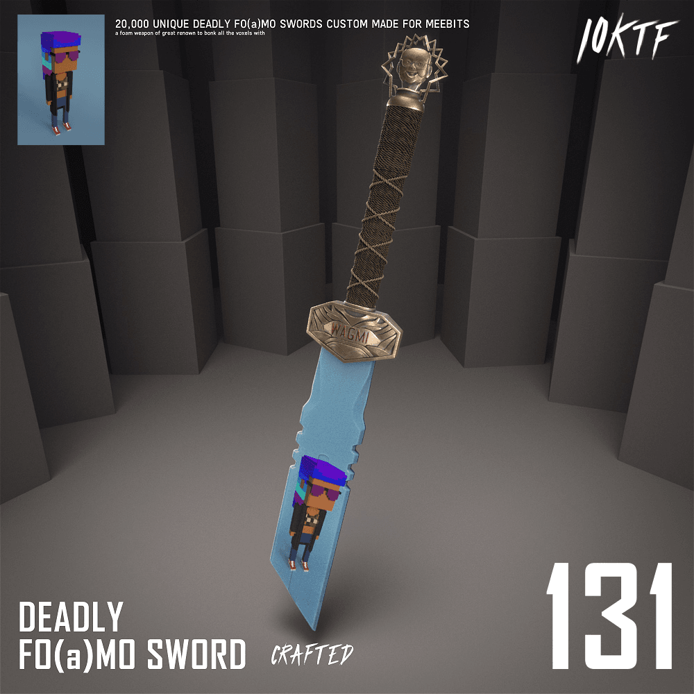 Meebit Deadly FO(a)MO Sword #131