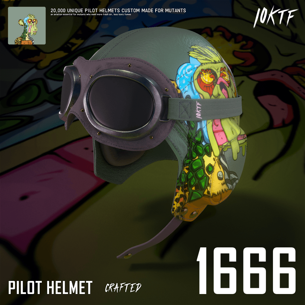 Mutant Pilot Helmet #1666