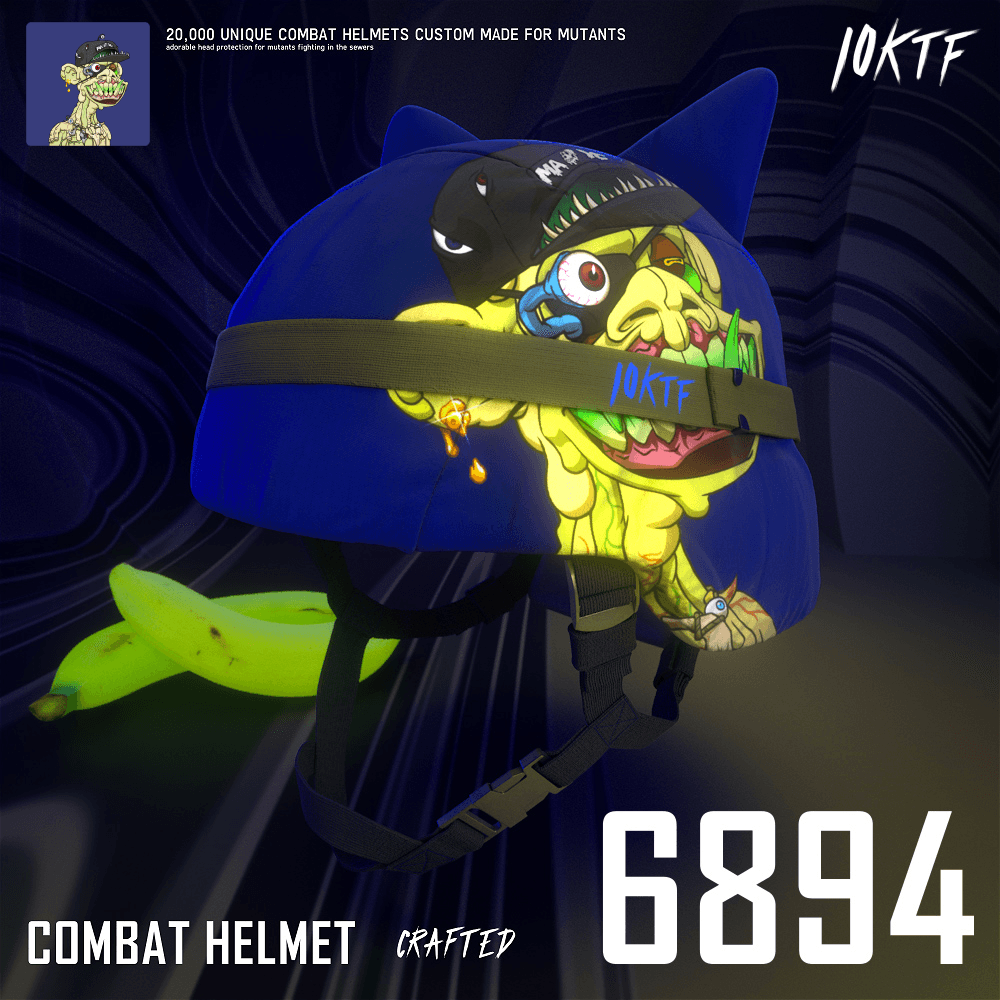 Mutant Combat Helmet #6894