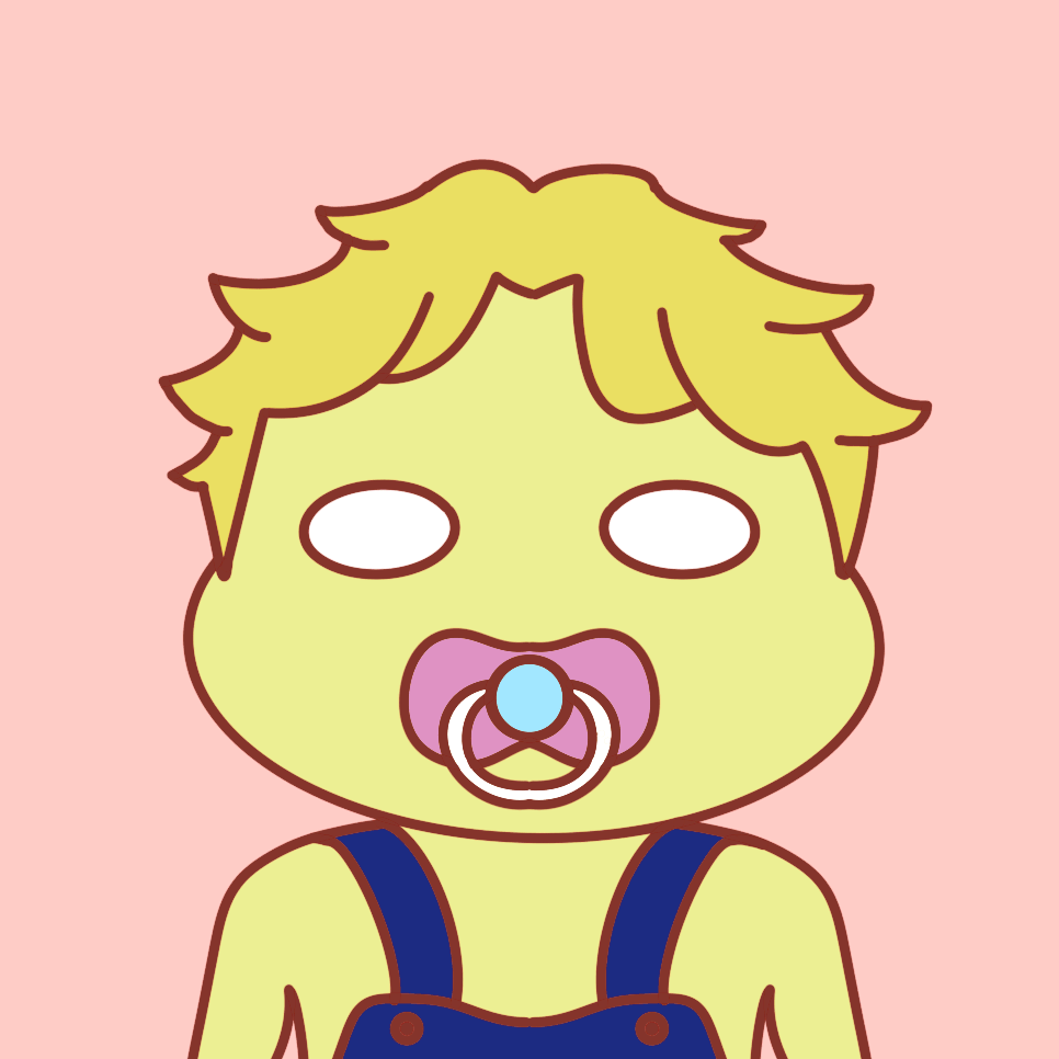 Baby pacifier HUA GLOMXXI OpenSea