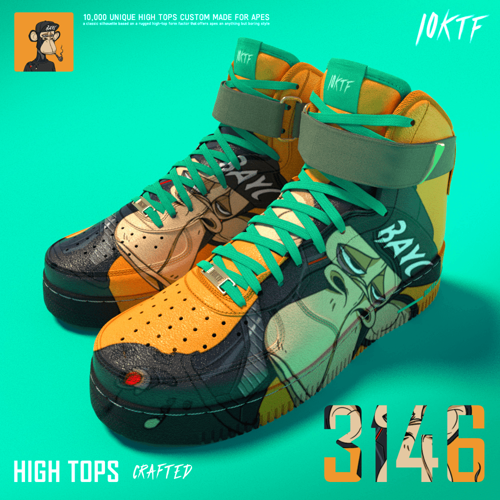 Ape High Tops #3146