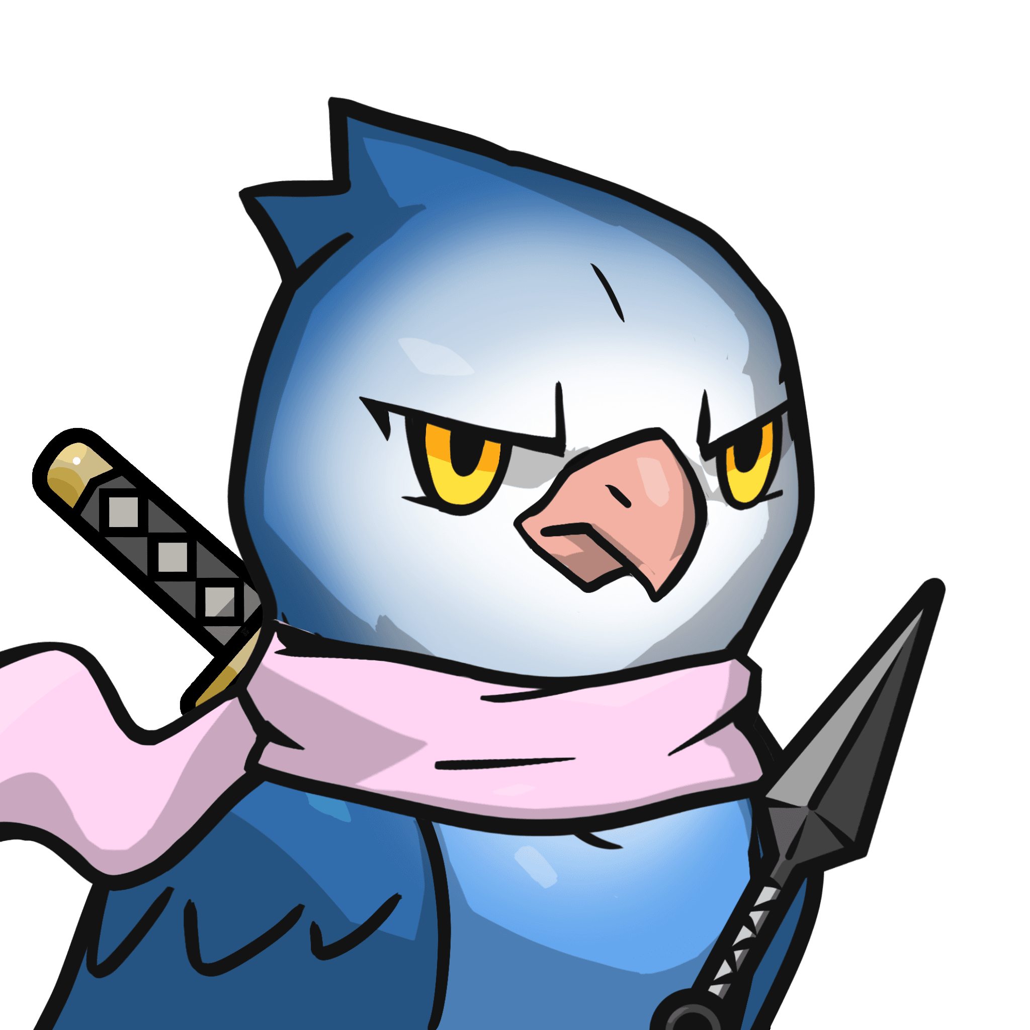 Narukami-Rosy-faced lovebird(blue) #14871