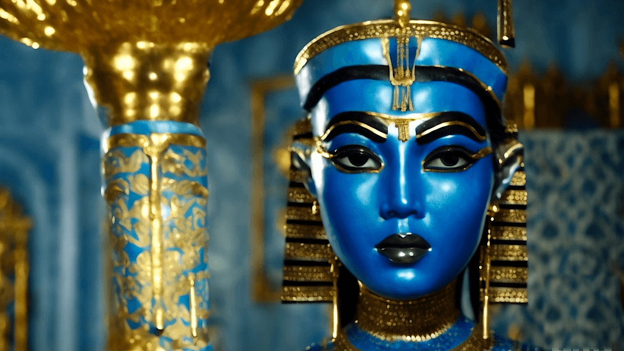 Egyptian Goddess 8 Portrait NFT By Deekstar