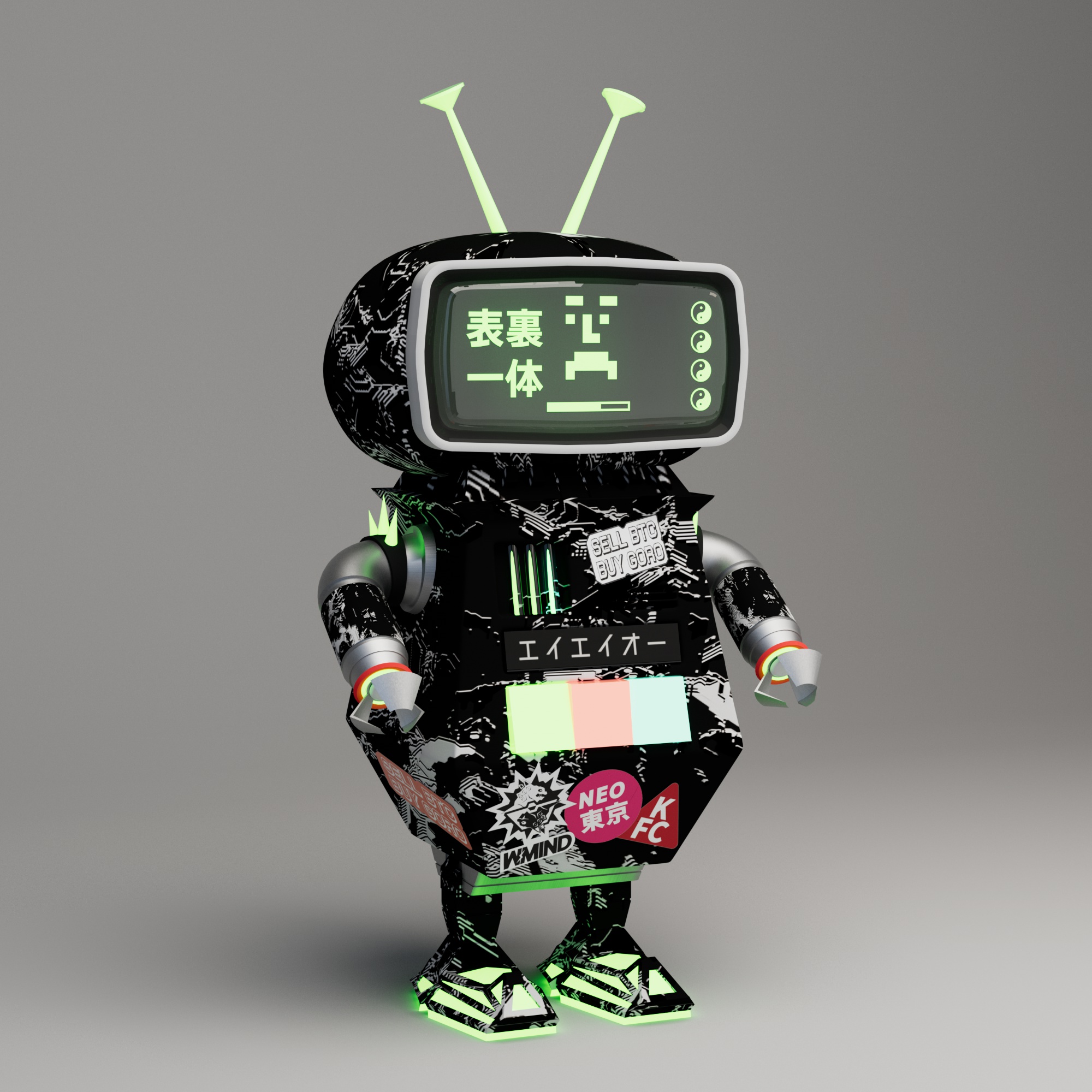 GoroBot #00 Prototype W-MIND