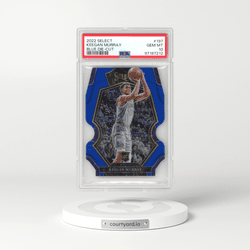 2022 Panini Select #197 Keegan Murray - Blue Die-Cut (PSA 10 GEM MINT)