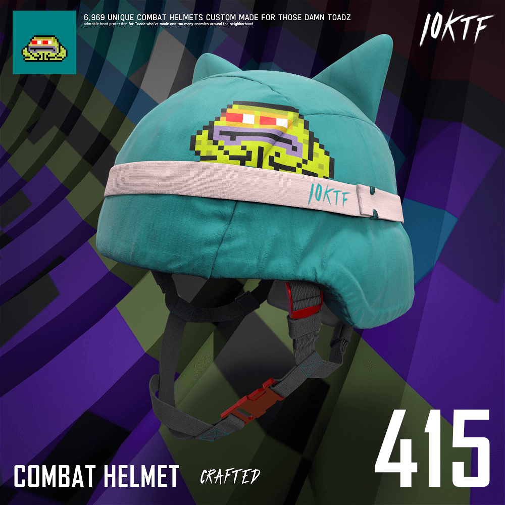 Toadz Combat Helmet #415