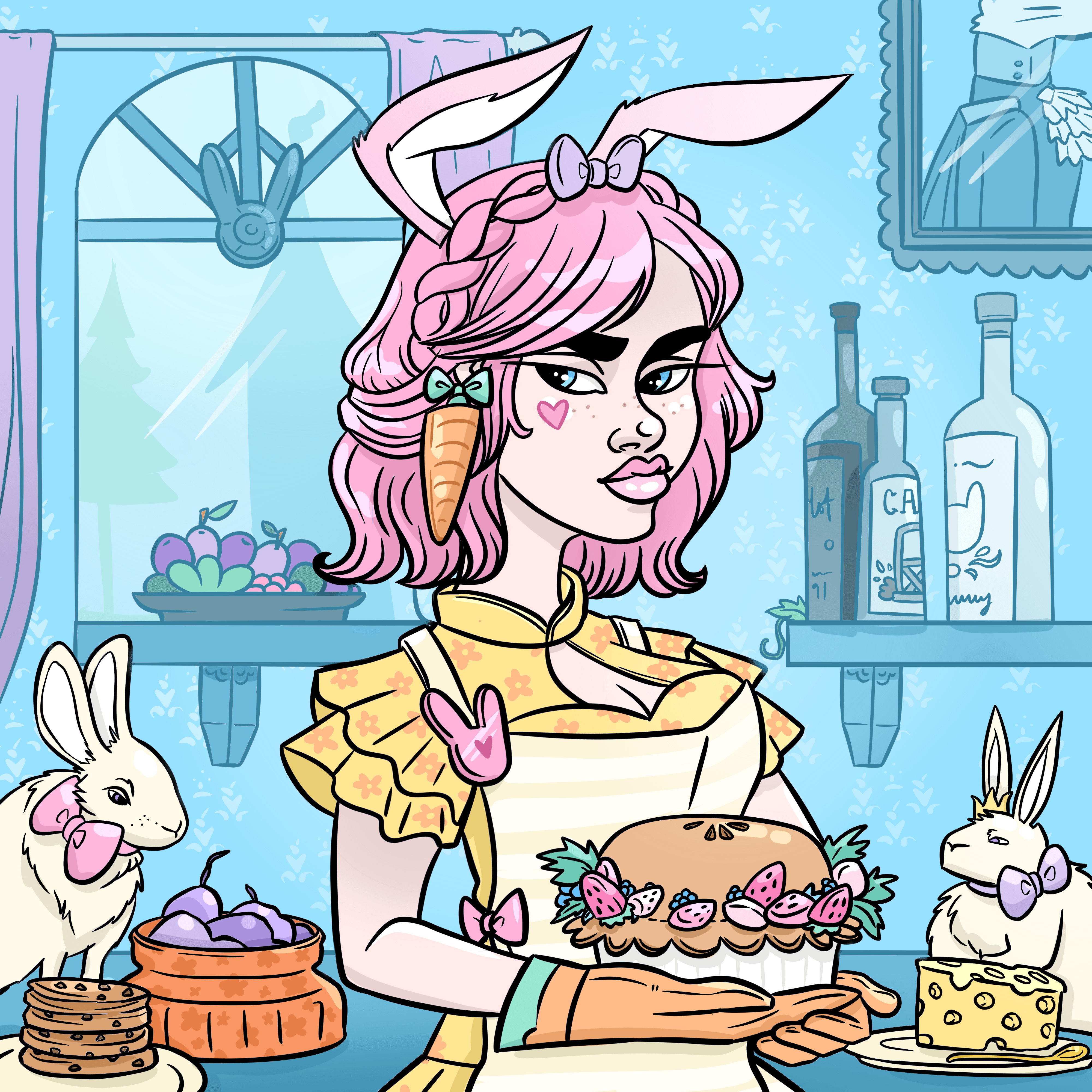 Mika the Bunny Day Baker