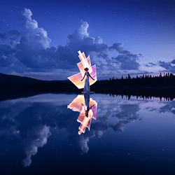 Night Reflection 9.10 by Eric Paré & Kim Henry collection image