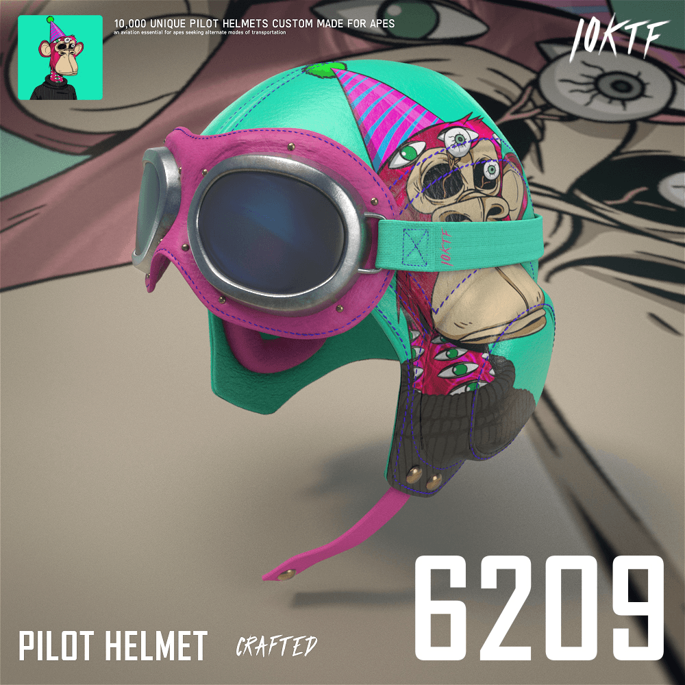Ape Pilot Helmet #6209