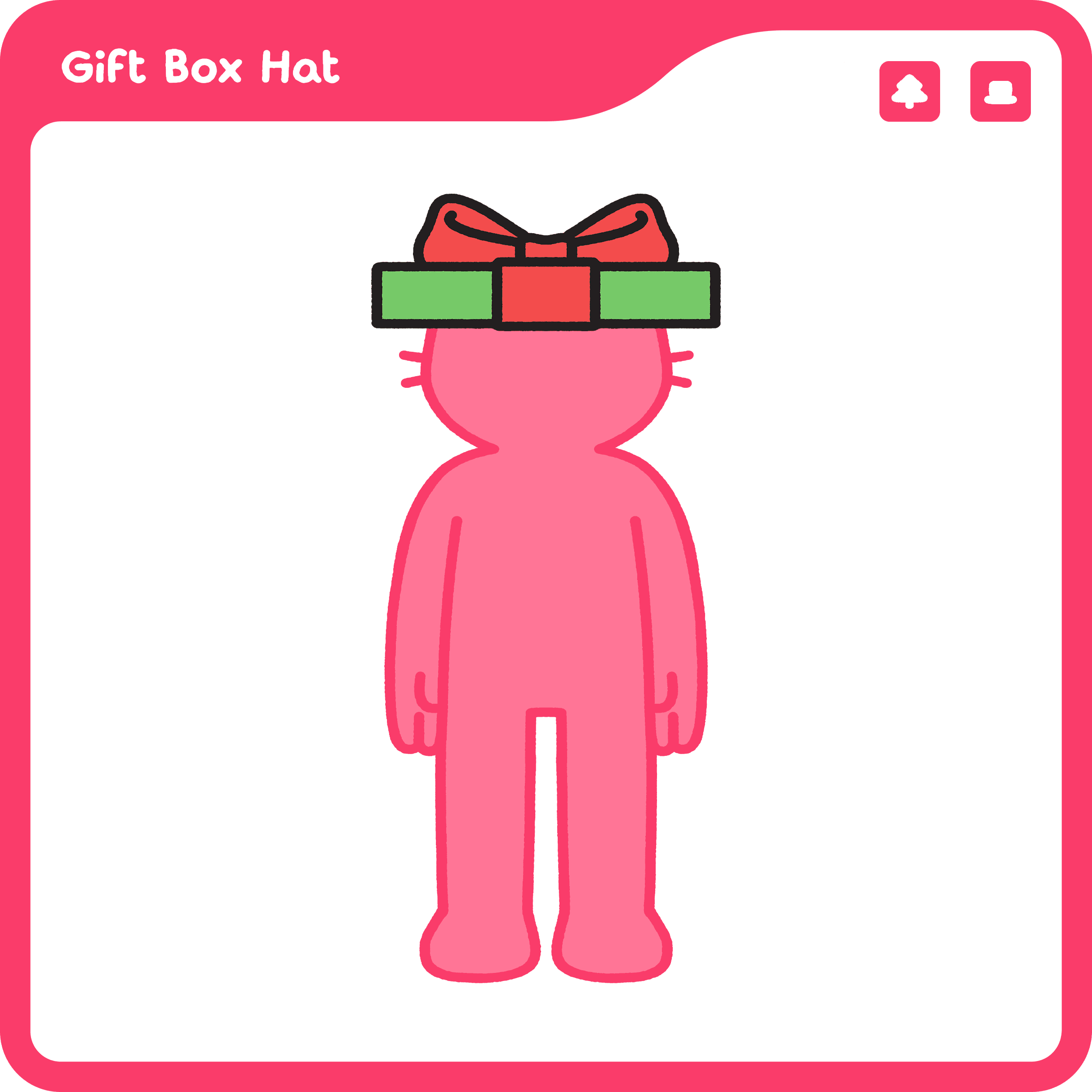 Gift Box Hat