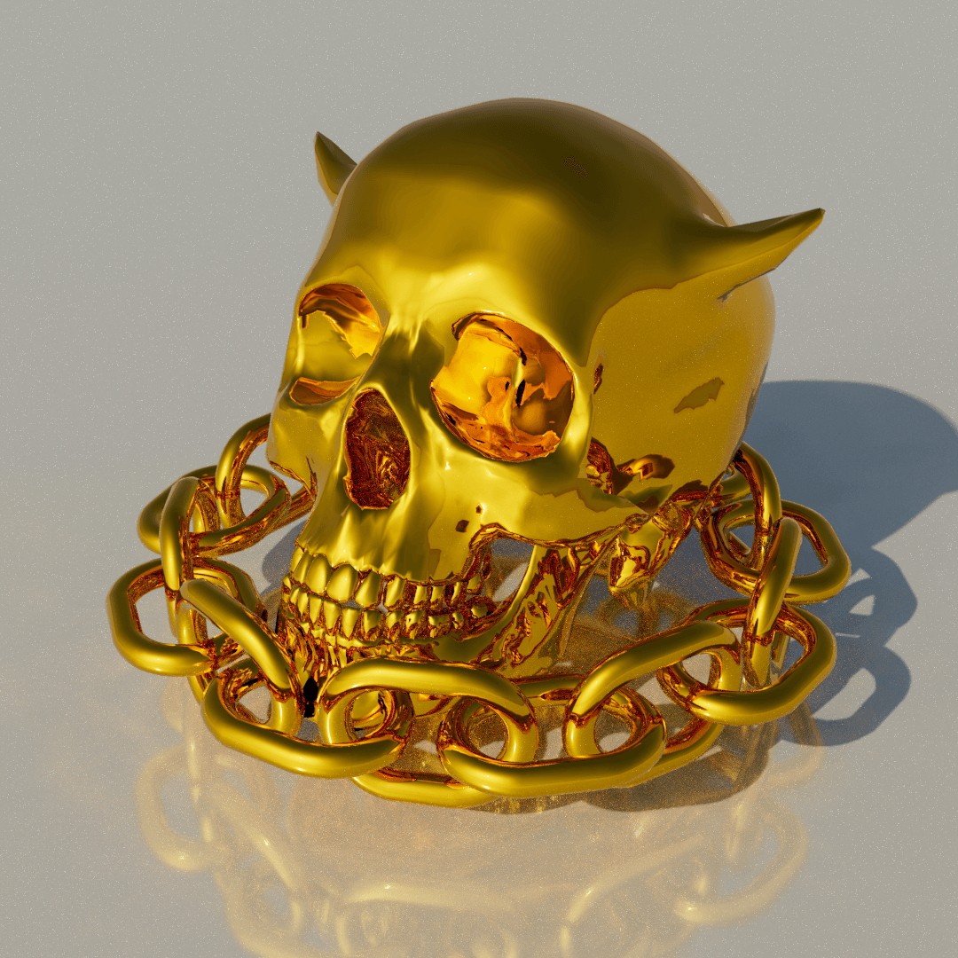 Skull Paradise #001