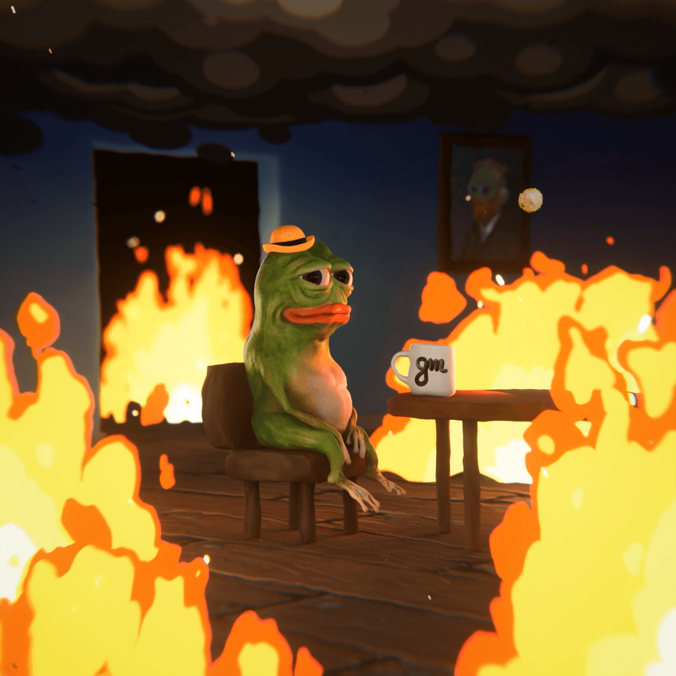 This is fine 🐸