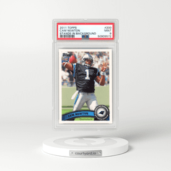 2011 Topps #200 Cam Newton - Stands in Background (PSA 9 MINT)