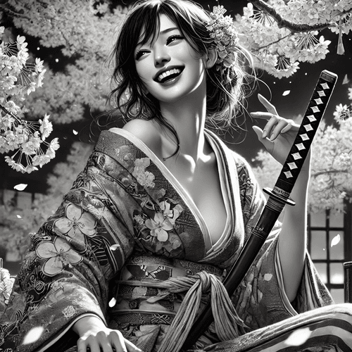 Japanease samurai woman