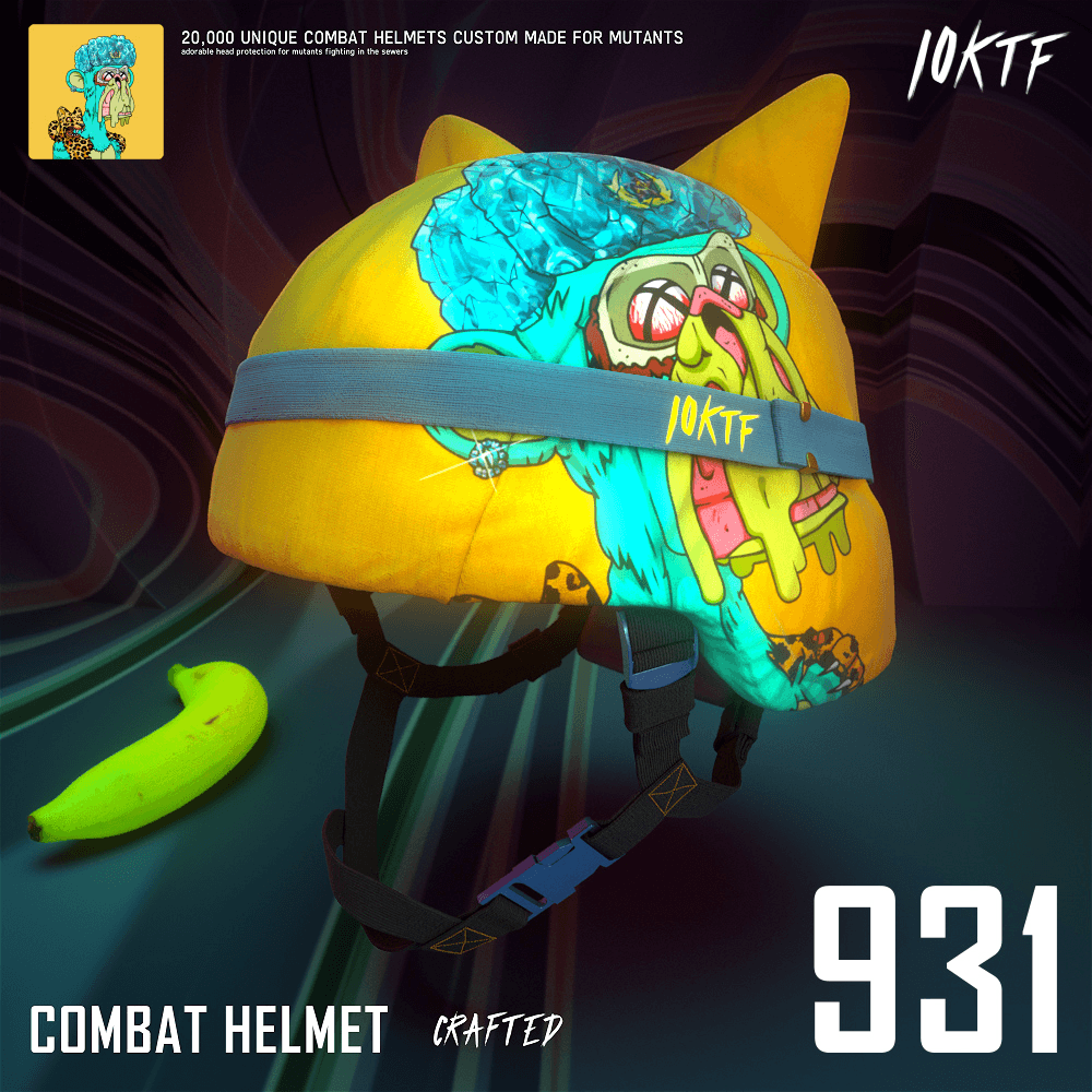 Mutant Combat Helmet #931