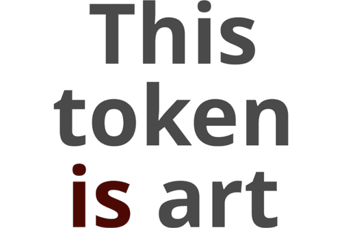 Is Art (Token, Griefing)