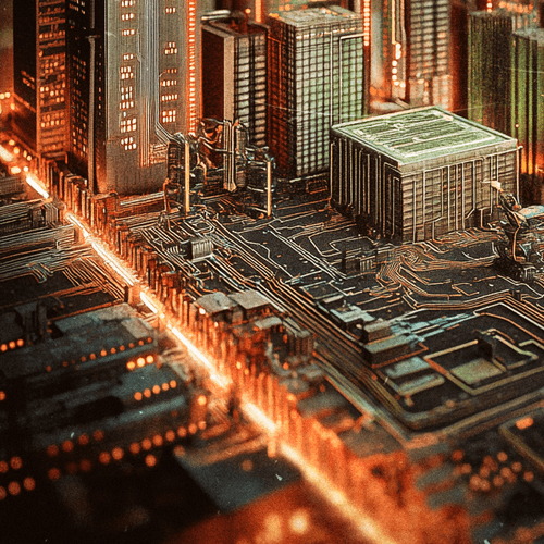 Diorama Cyber Metropolis