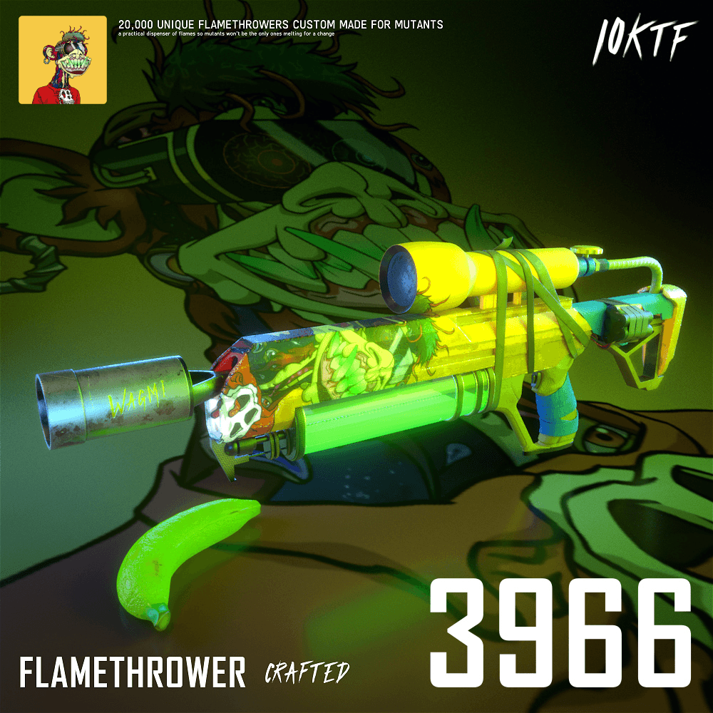 Mutant Flamethrower #3966