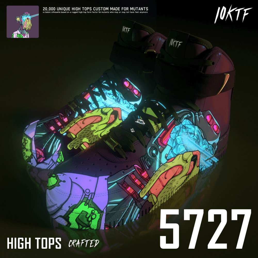 Mutant High Tops #5727