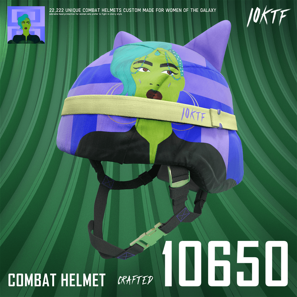 Galaxy Combat Helmet #10650
