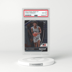 2020 Panini Prizm Draft Picks #2 James Wiseman (PSA 10 GEM MINT)