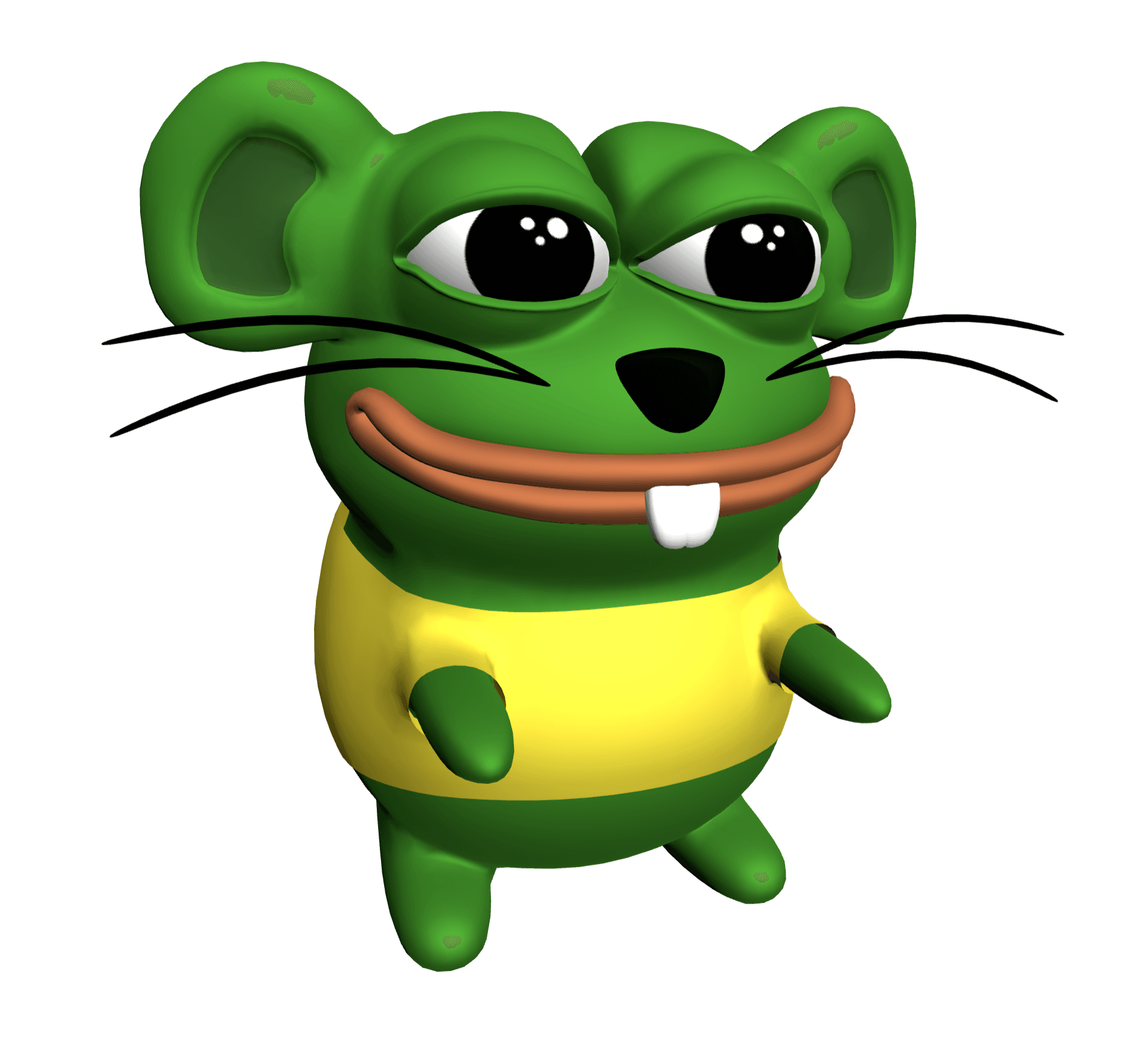 MOUSE PEPE 3D