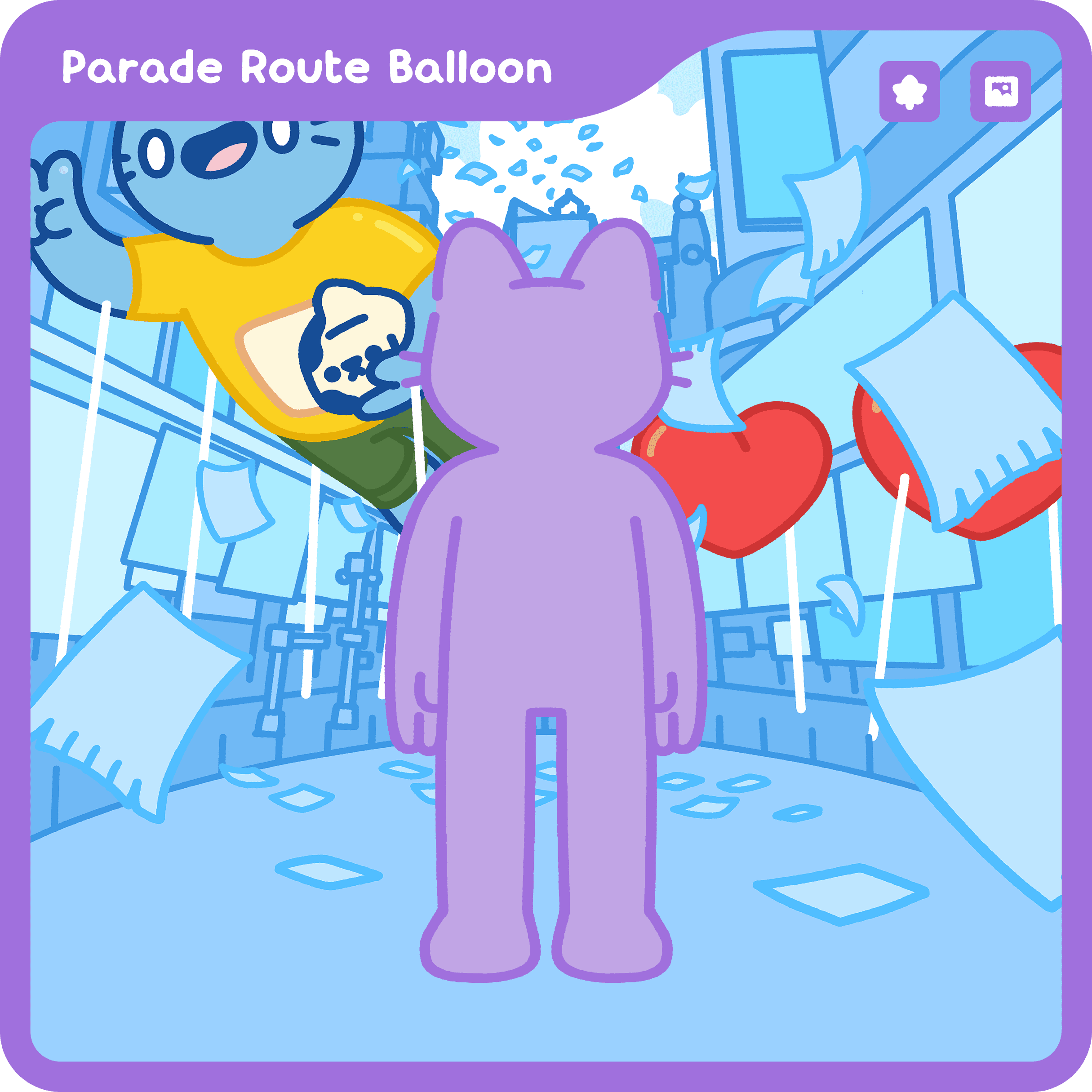 Parade Route Balloon