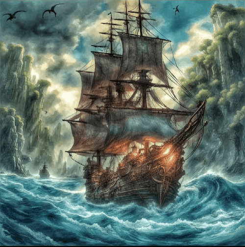 Ancient Sea Fantasy by A.Kumara [POLYGON]