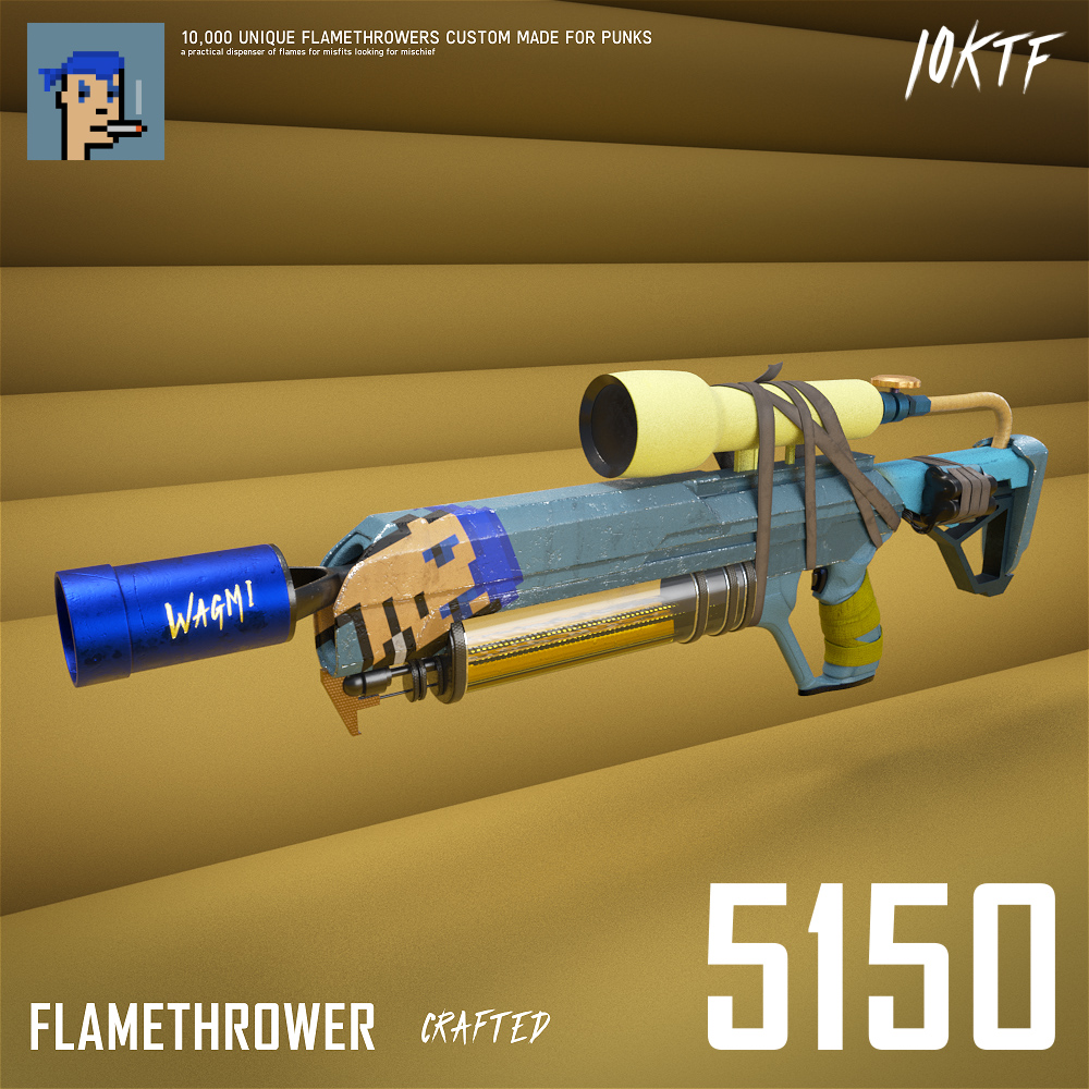 Punk Flamethrower #5150