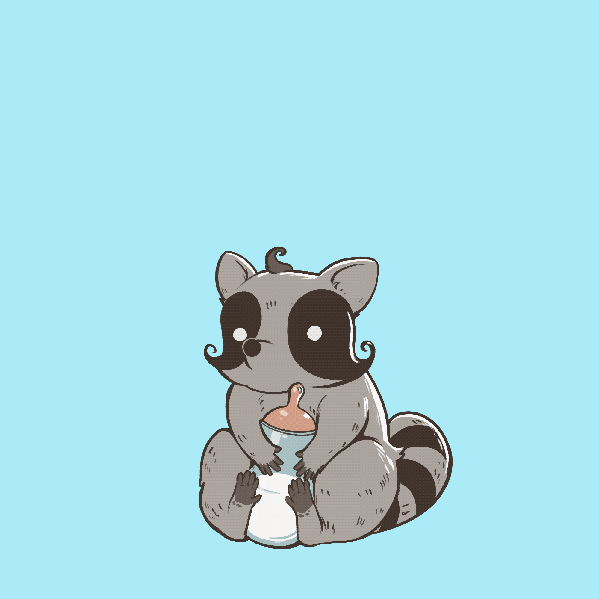 01 Baby Raccoon