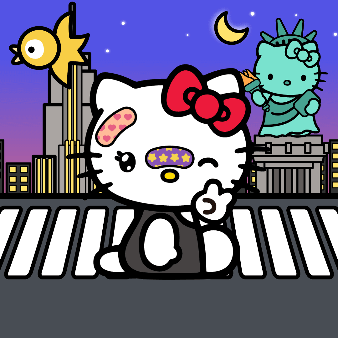 Hello Kitty and Friends Embark on a Globetrotting NFT Experience