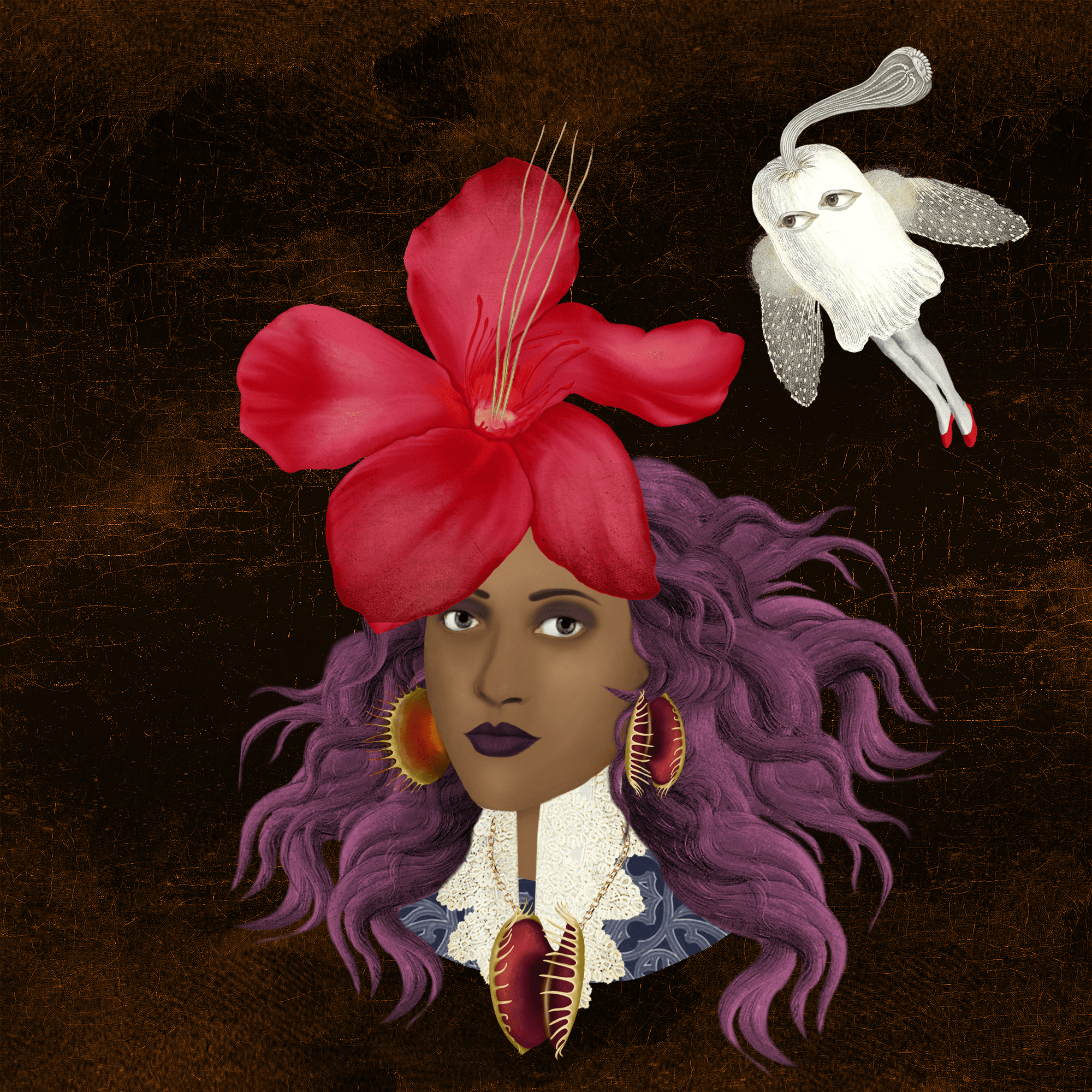 Spooky Flower Girl III