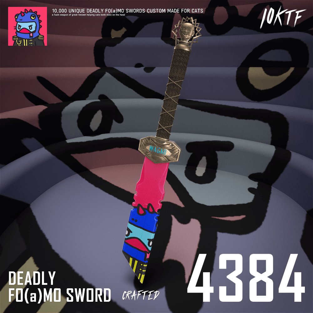 Cool Deadly FO(a)MO Sword #4384